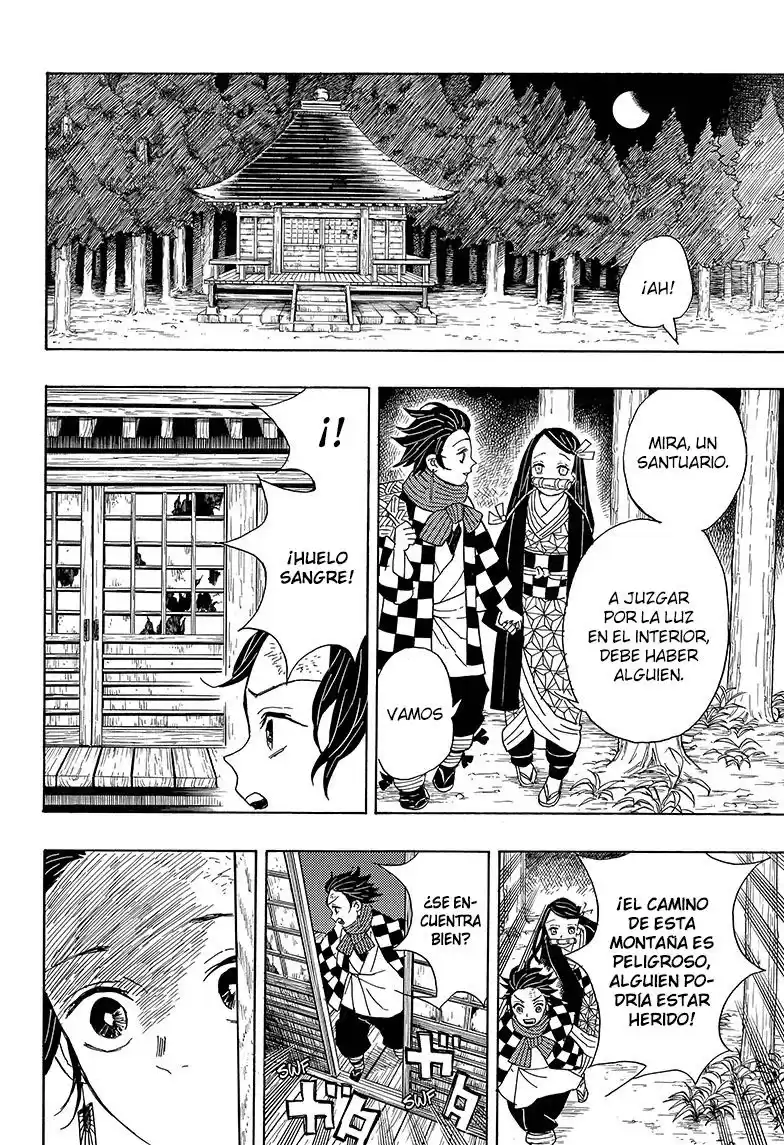 Demon Slayer: Kimetsu no Yaiba Capitulo 2: Alguien desconocido página 8