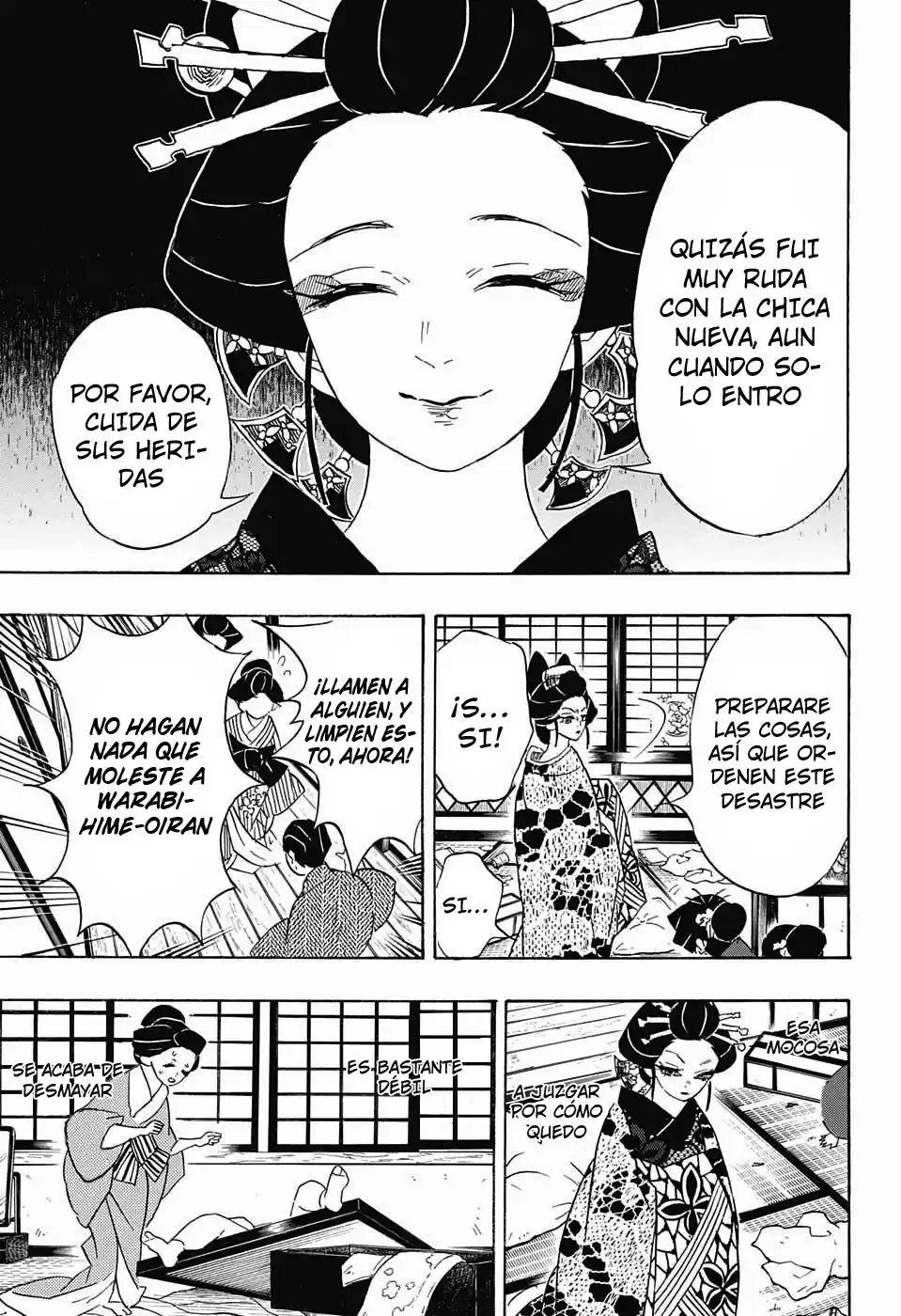 Demon Slayer: Kimetsu no Yaiba Capitulo 74: Daki página 18