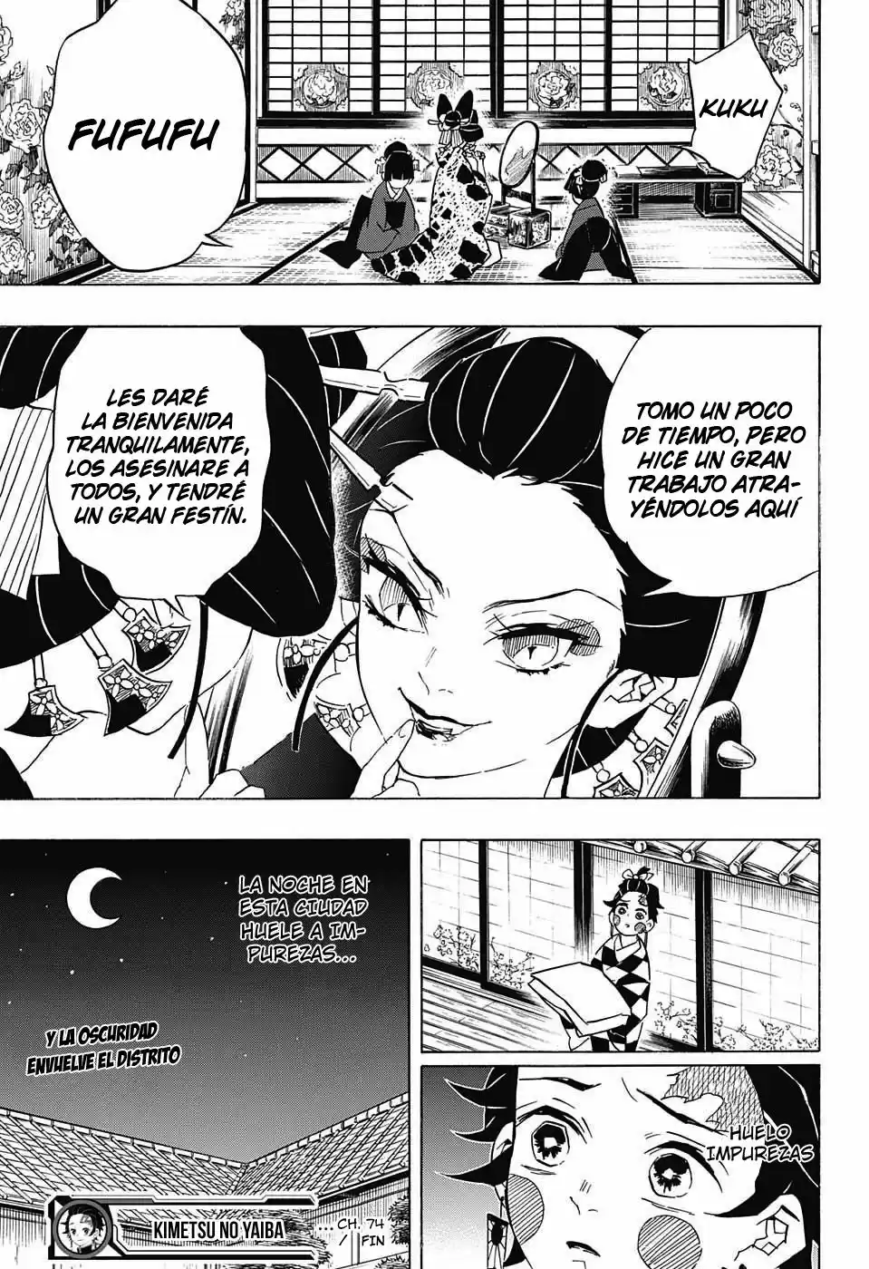 Demon Slayer: Kimetsu no Yaiba Capitulo 74: Daki página 20