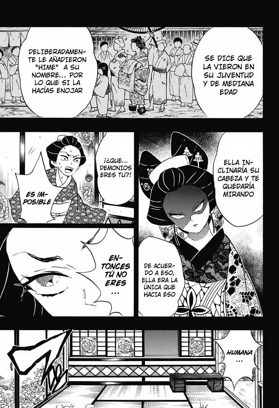 Demon Slayer: Kimetsu no Yaiba Capitulo 74: Daki página 6