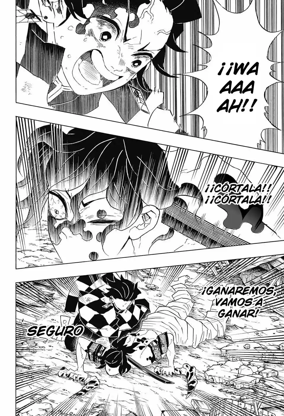 Demon Slayer: Kimetsu no Yaiba Capitulo 93: Jamás te rindas página 3