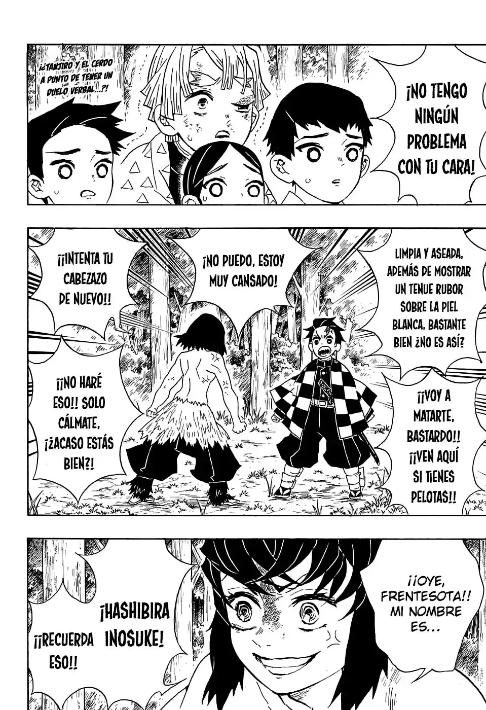 Demon Slayer: Kimetsu no Yaiba Capitulo 27: Hashibira Inosuke página 2