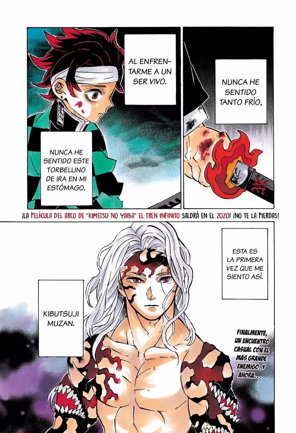 Demon Slayer: Kimetsu no Yaiba Capitulo 182: Furia. página 2