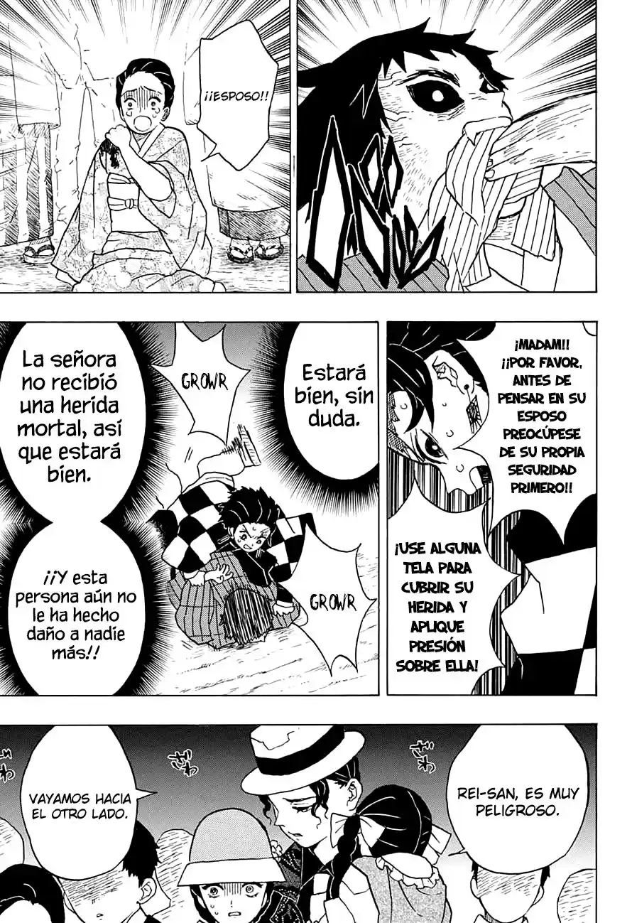 Demon Slayer: Kimetsu no Yaiba Capitulo 14: La furia de Kibutsuji, Cautivador aroma a sangre página 3