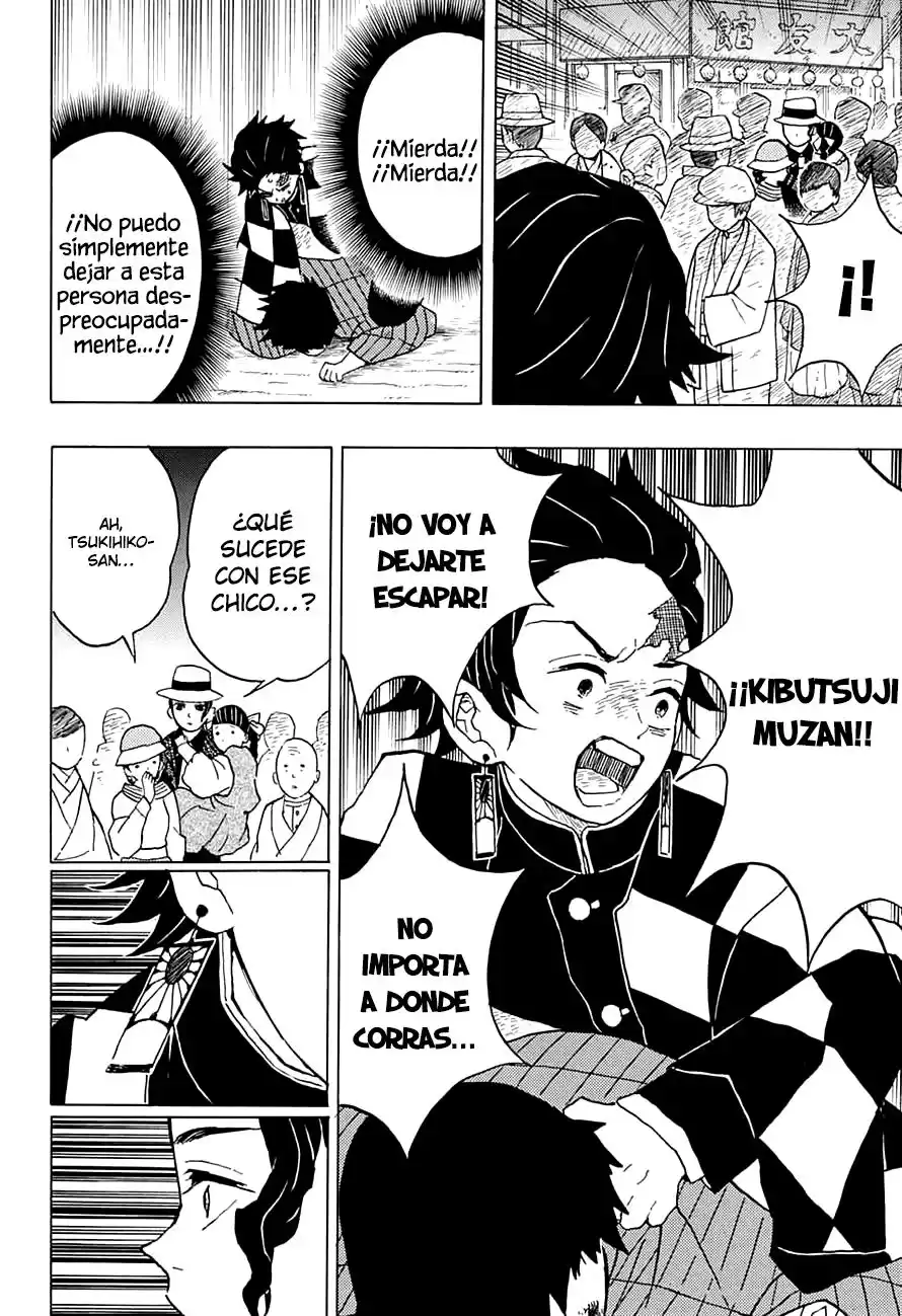 Demon Slayer: Kimetsu no Yaiba Capitulo 14: La furia de Kibutsuji, Cautivador aroma a sangre página 4