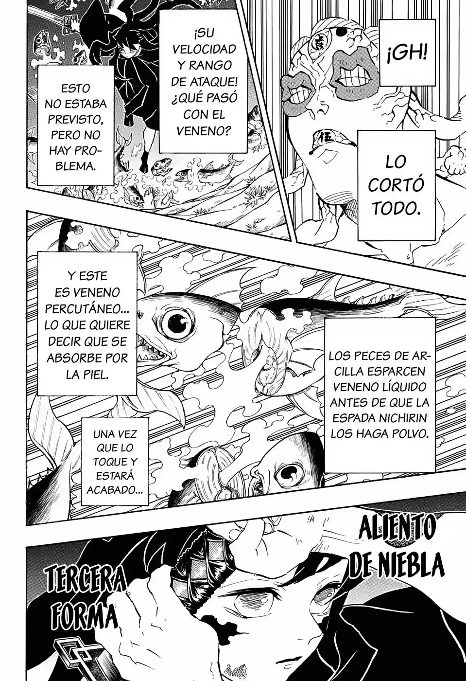 Demon Slayer: Kimetsu no Yaiba Capitulo 120: Enfrentamiento de Insultos página 9