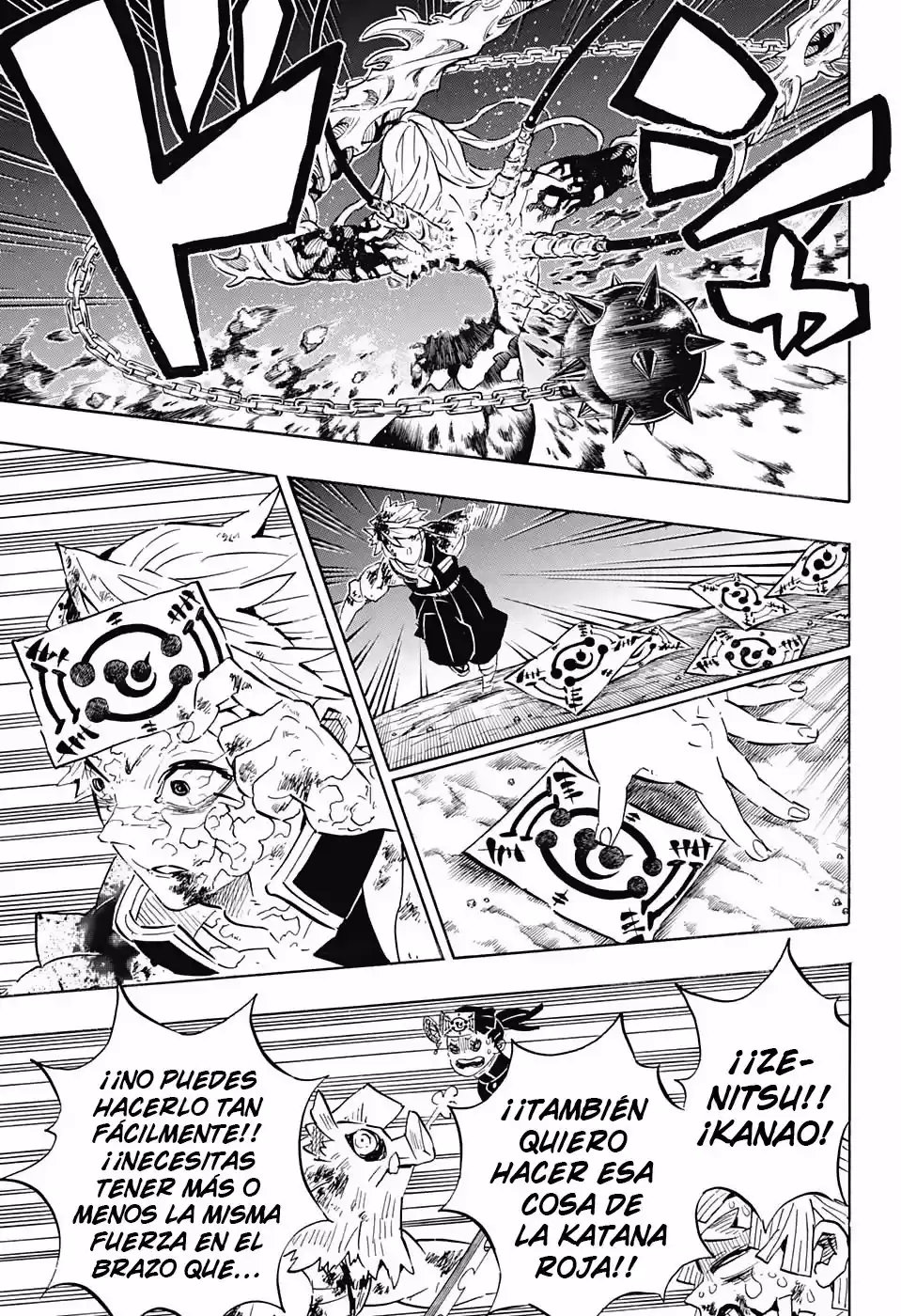 Demon Slayer: Kimetsu no Yaiba Capitulo 191: ¿Quién es el demonio ahora? página 8