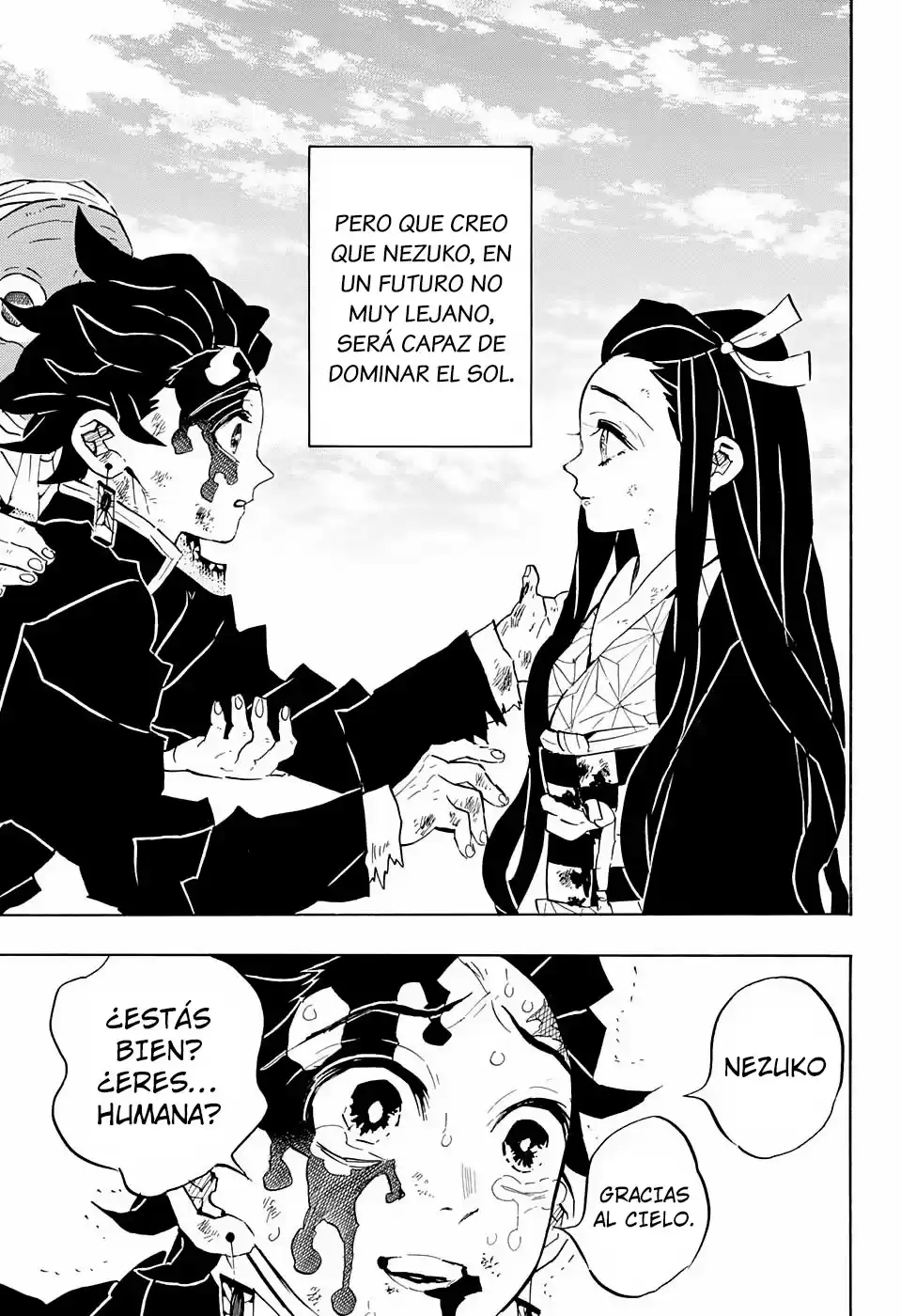 Demon Slayer: Kimetsu no Yaiba Capitulo 127: Estruendo de victoria. página 4