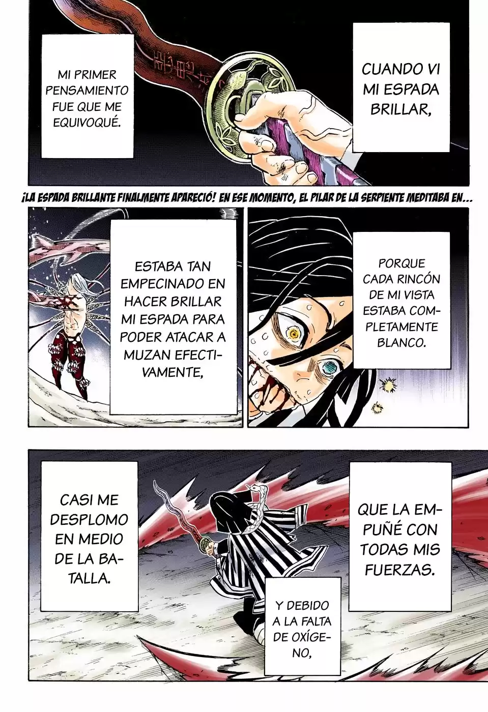 Demon Slayer: Kimetsu no Yaiba Capitulo 190.5: Uno tras otro (COLOR) página 3