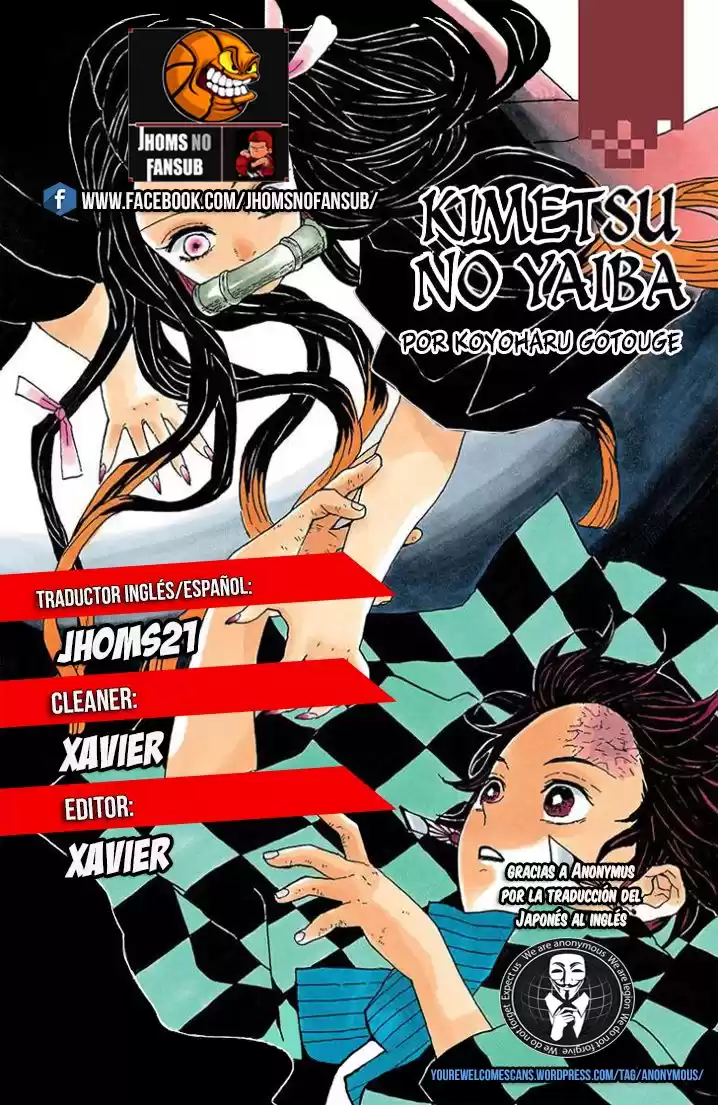 Demon Slayer: Kimetsu no Yaiba Capitulo 97: No importa cuántas veces nazca (parte 2) página 1