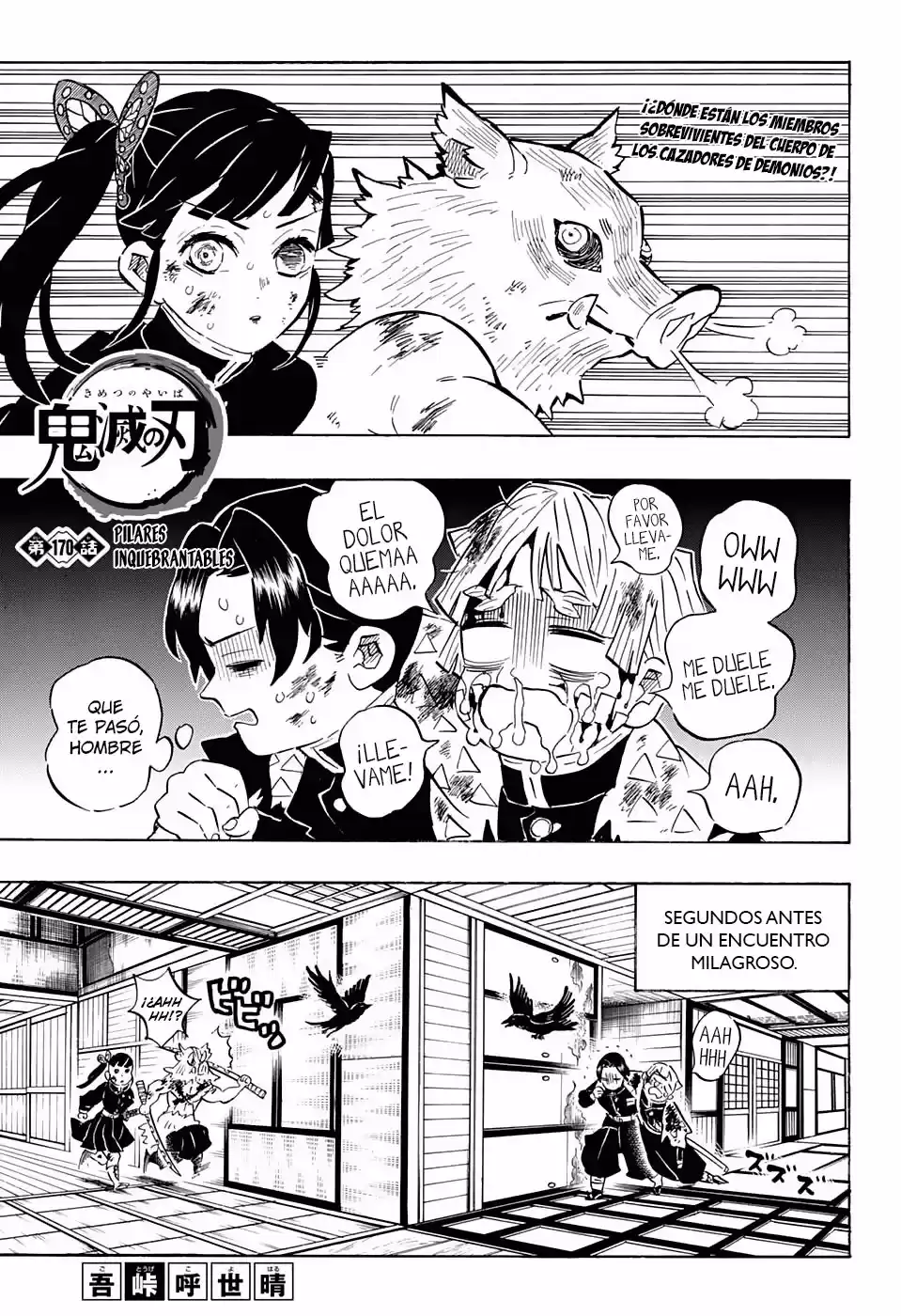 Demon Slayer: Kimetsu no Yaiba Capitulo 170: Pilares Inquebrantables. página 2