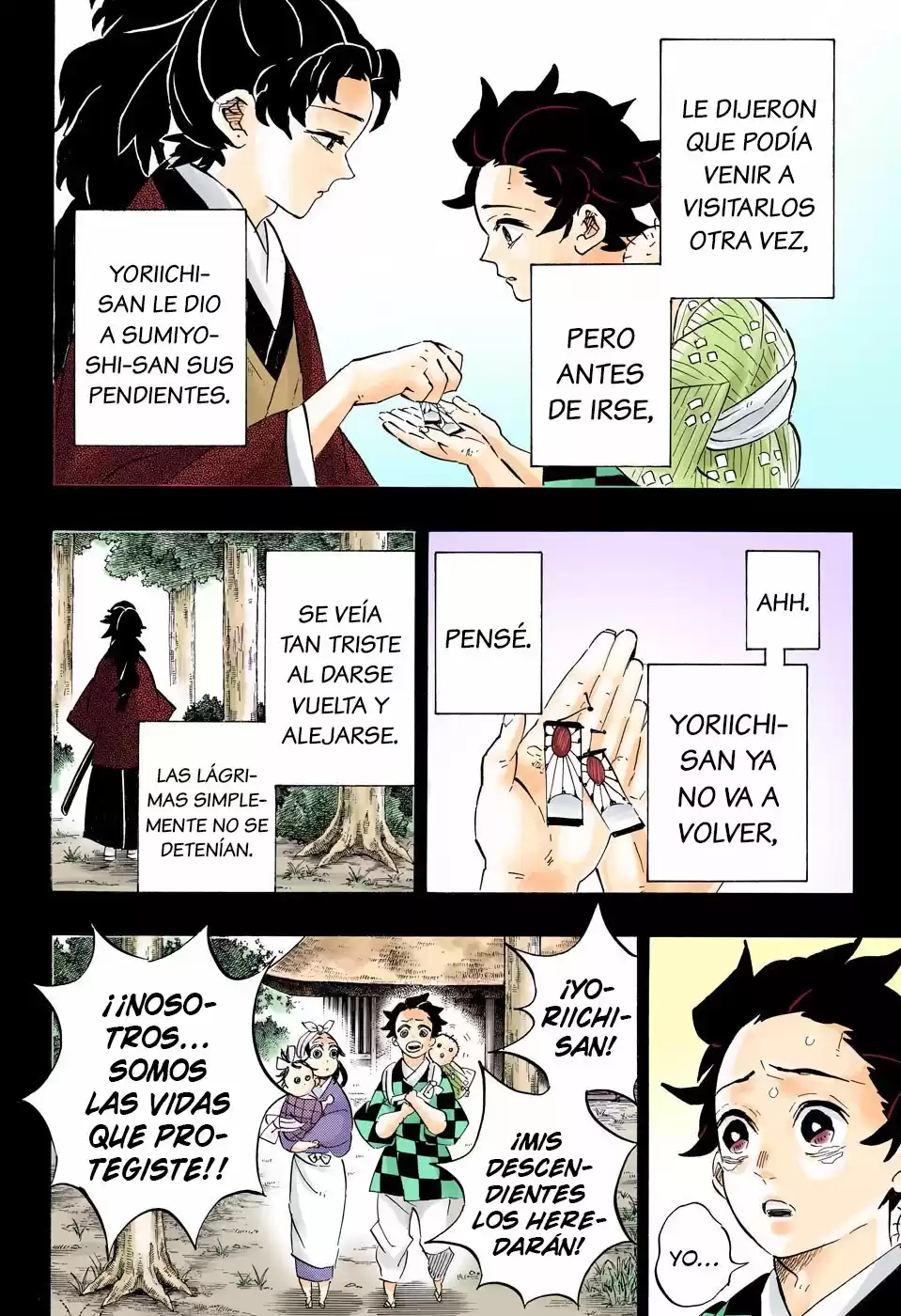 Demon Slayer: Kimetsu no Yaiba Capitulo 192.5: Futuro Restituido (COLOR). página 5