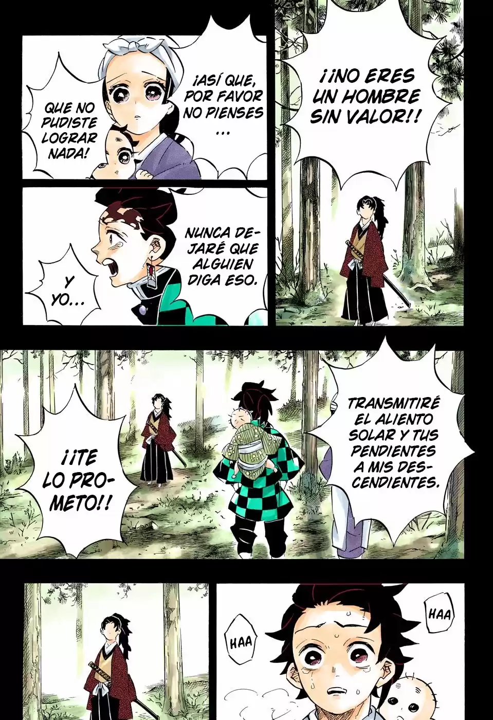 Demon Slayer: Kimetsu no Yaiba Capitulo 192.5: Futuro Restituido (COLOR). página 6