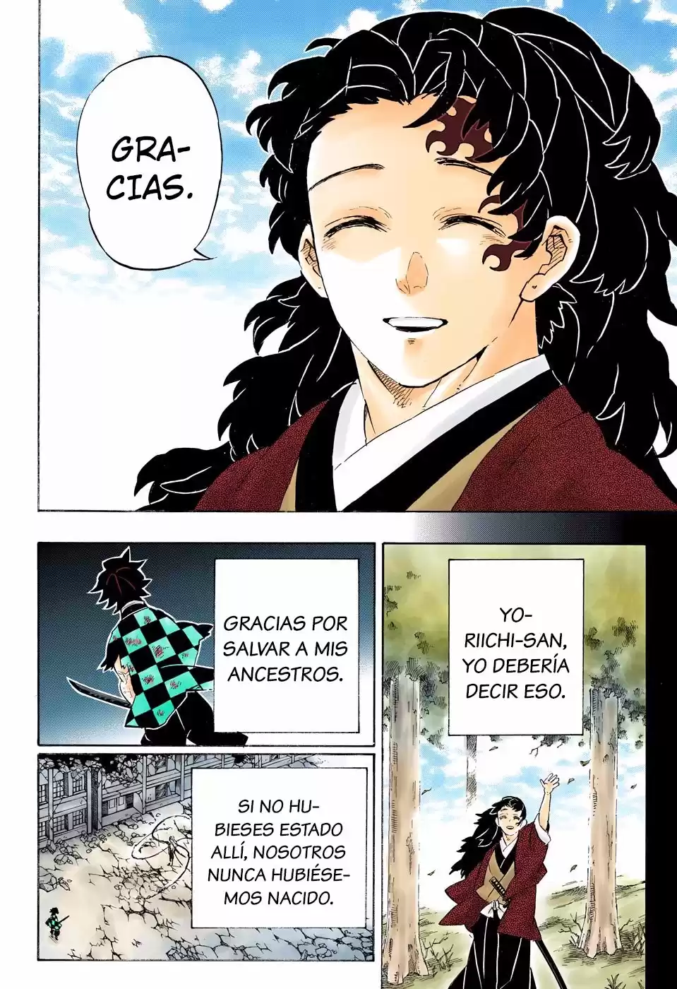 Demon Slayer: Kimetsu no Yaiba Capitulo 192.5: Futuro Restituido (COLOR). página 7