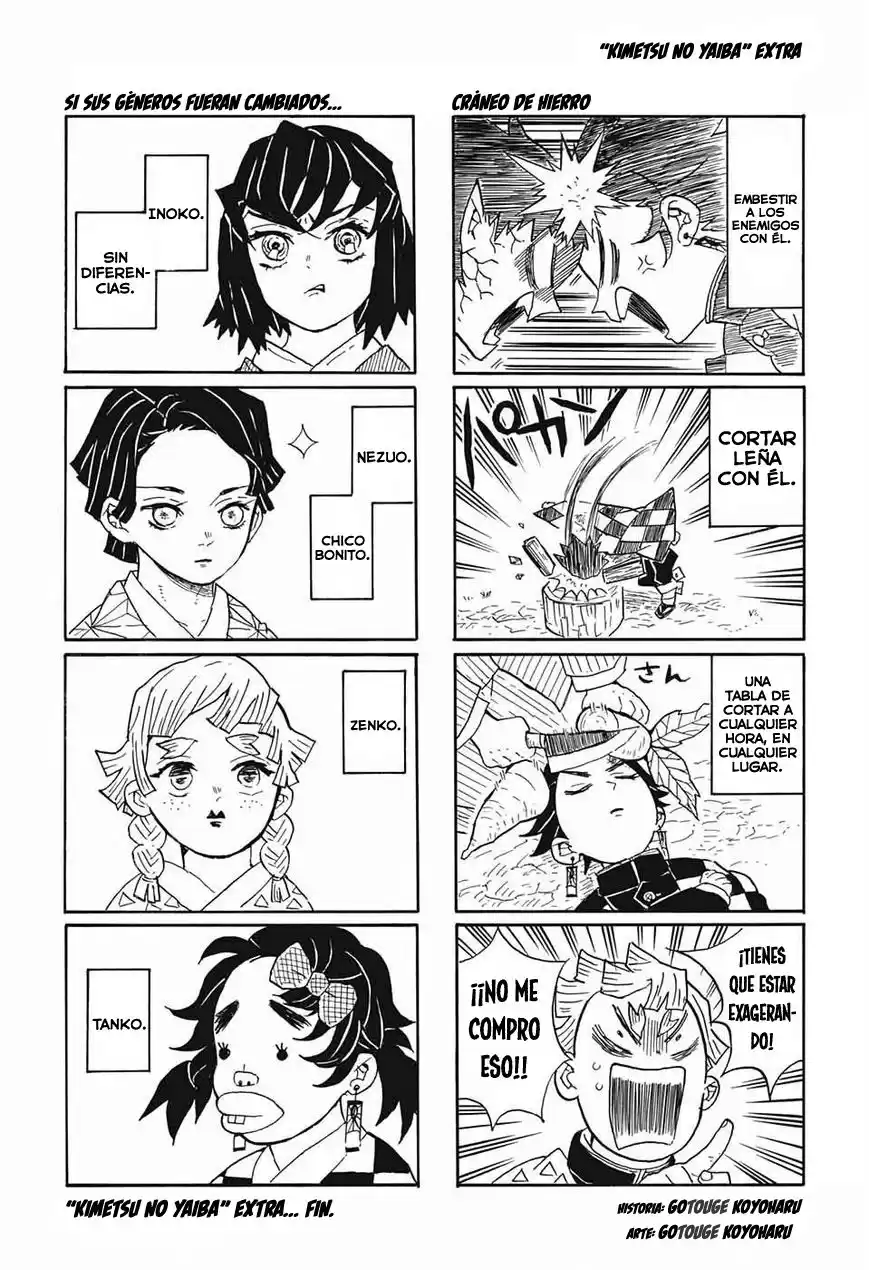 Demon Slayer: Kimetsu no Yaiba Capitulo 25.5: Extra: Jump GIGA Special página 1