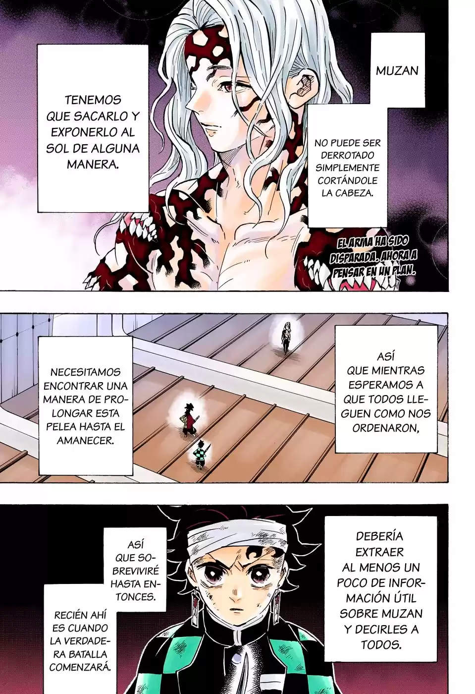 Demon Slayer: Kimetsu no Yaiba Capitulo 182.5: Furia (COLOR). página 4