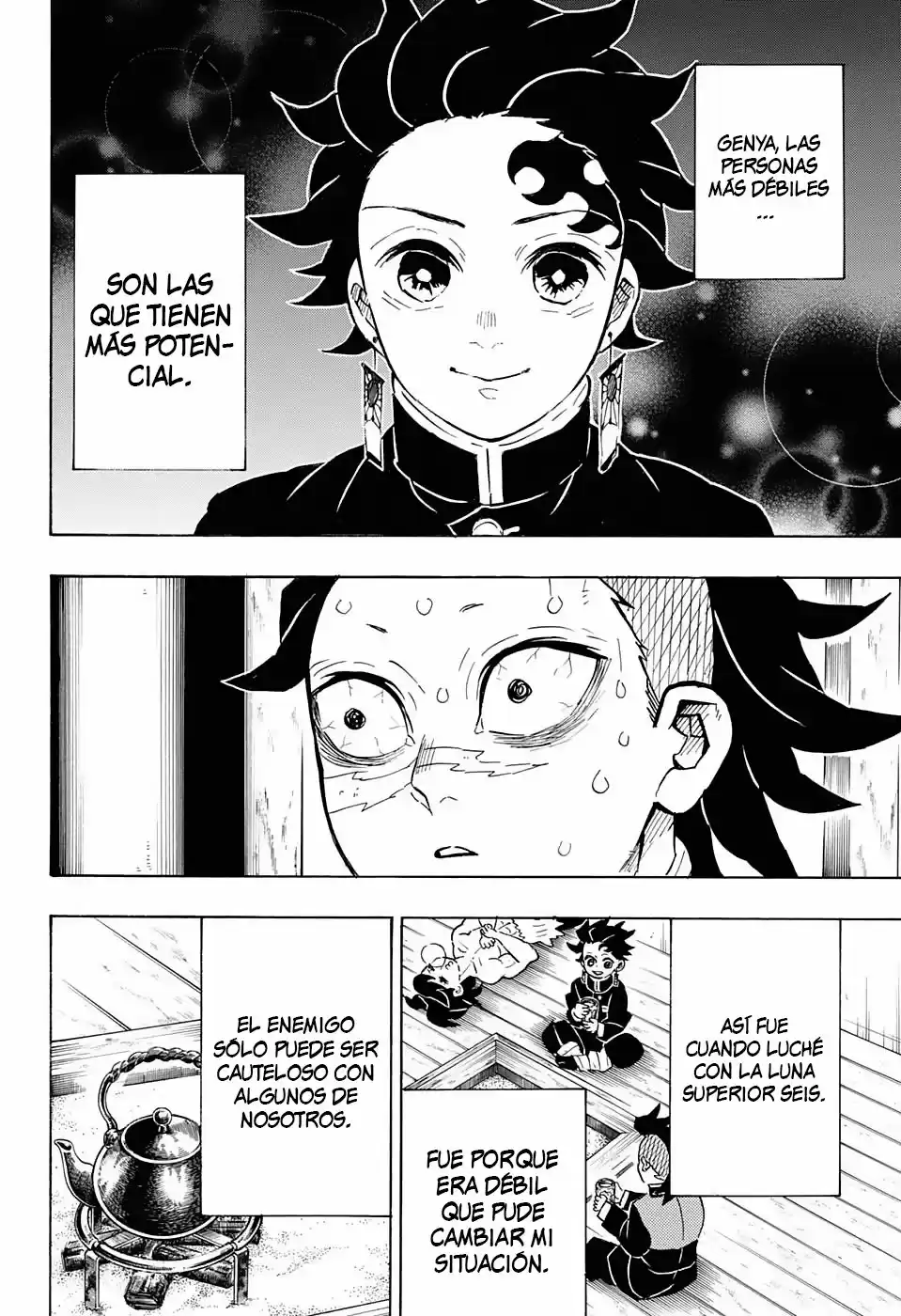 Demon Slayer: Kimetsu no Yaiba Capitulo 172: El potencial de los débiles. página 17