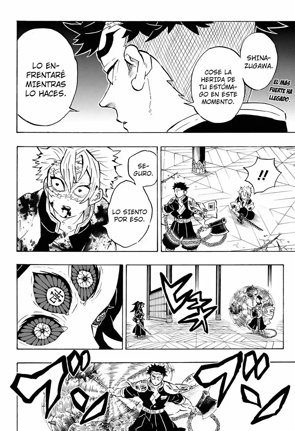 Demon Slayer: Kimetsu no Yaiba Capitulo 169: La tierra retumba. página 3