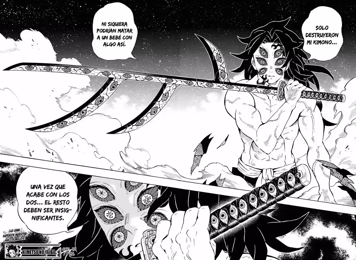 Demon Slayer: Kimetsu no Yaiba Capitulo 171: Cambio. página 17