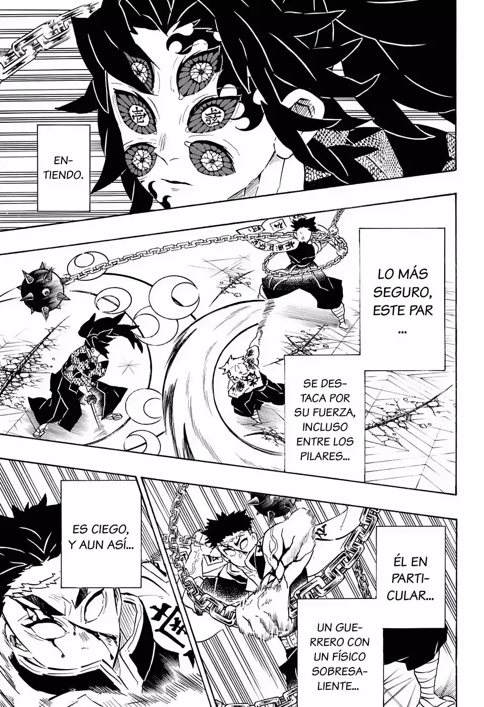 Demon Slayer: Kimetsu no Yaiba Capitulo 171: Cambio. página 6