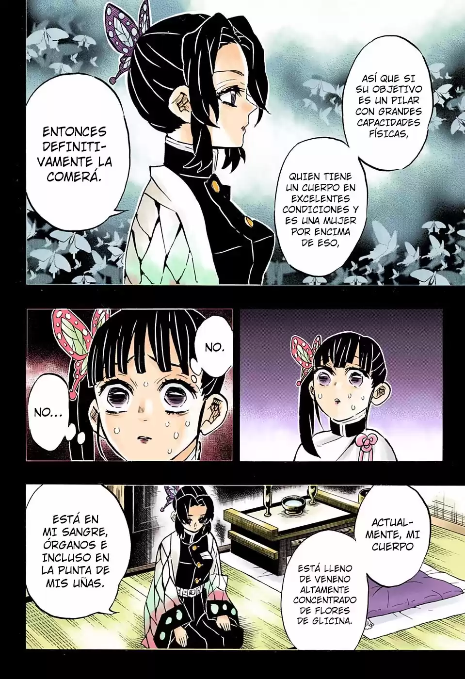 Demon Slayer: Kimetsu no Yaiba Capitulo 162.5: Tres Estrellas Victoriosas (color). página 7