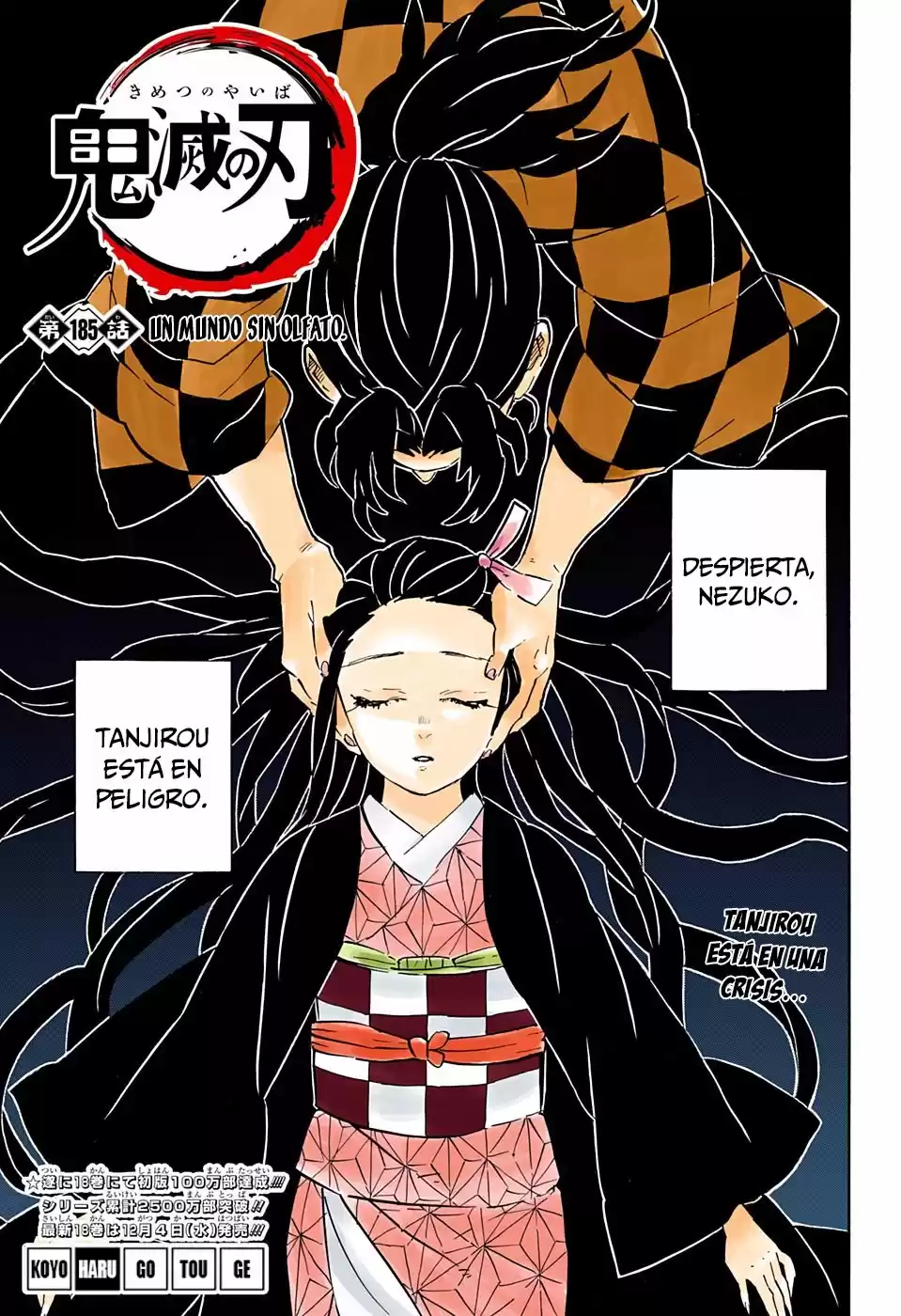 Demon Slayer: Kimetsu no Yaiba Capitulo 185.5: Un Mundo sin Olfato (COLOR). página 2