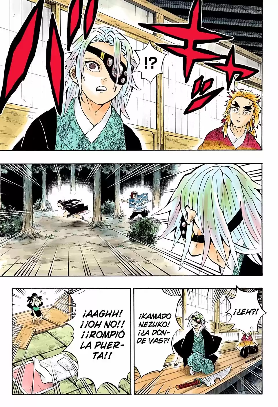 Demon Slayer: Kimetsu no Yaiba Capitulo 185.5: Un Mundo sin Olfato (COLOR). página 4