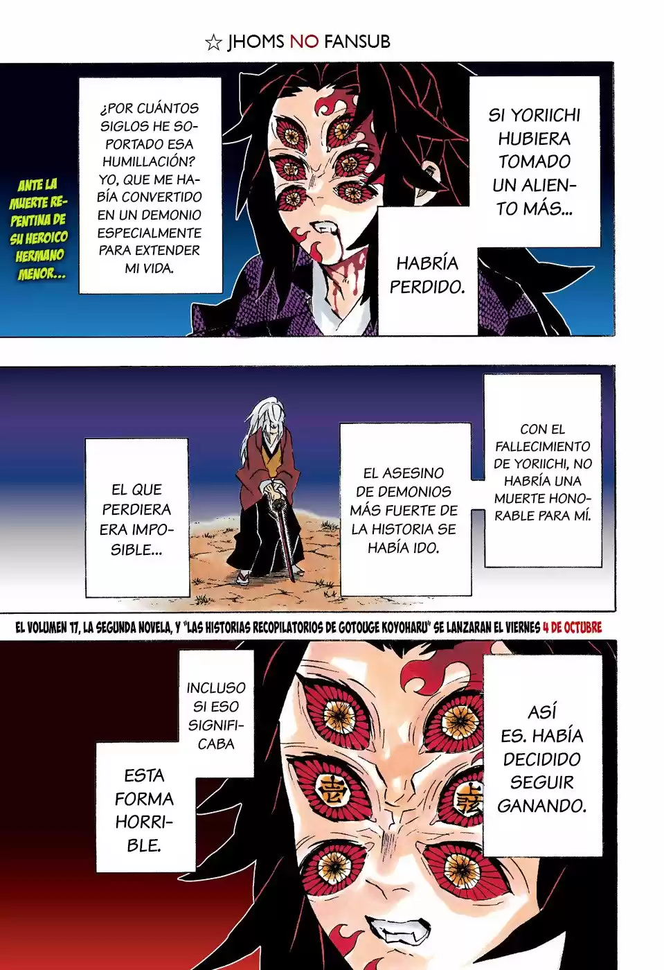 Demon Slayer: Kimetsu no Yaiba Capitulo 175: Respecto a las futuras generaciones. página 3