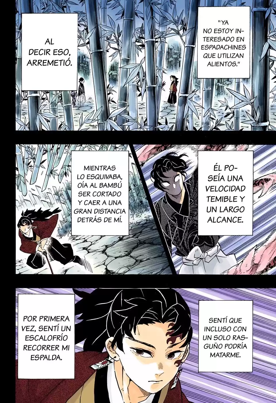 Demon Slayer: Kimetsu no Yaiba Capitulo 187.5: Persona Inocente (COLOR). página 3