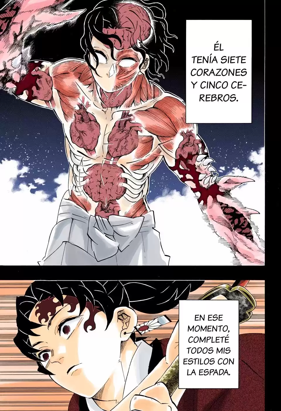 Demon Slayer: Kimetsu no Yaiba Capitulo 187.5: Persona Inocente (COLOR). página 4