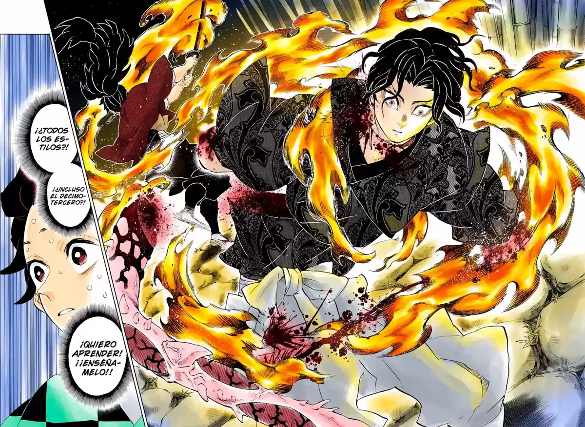 Demon Slayer: Kimetsu no Yaiba Capitulo 187.5: Persona Inocente (COLOR). página 5