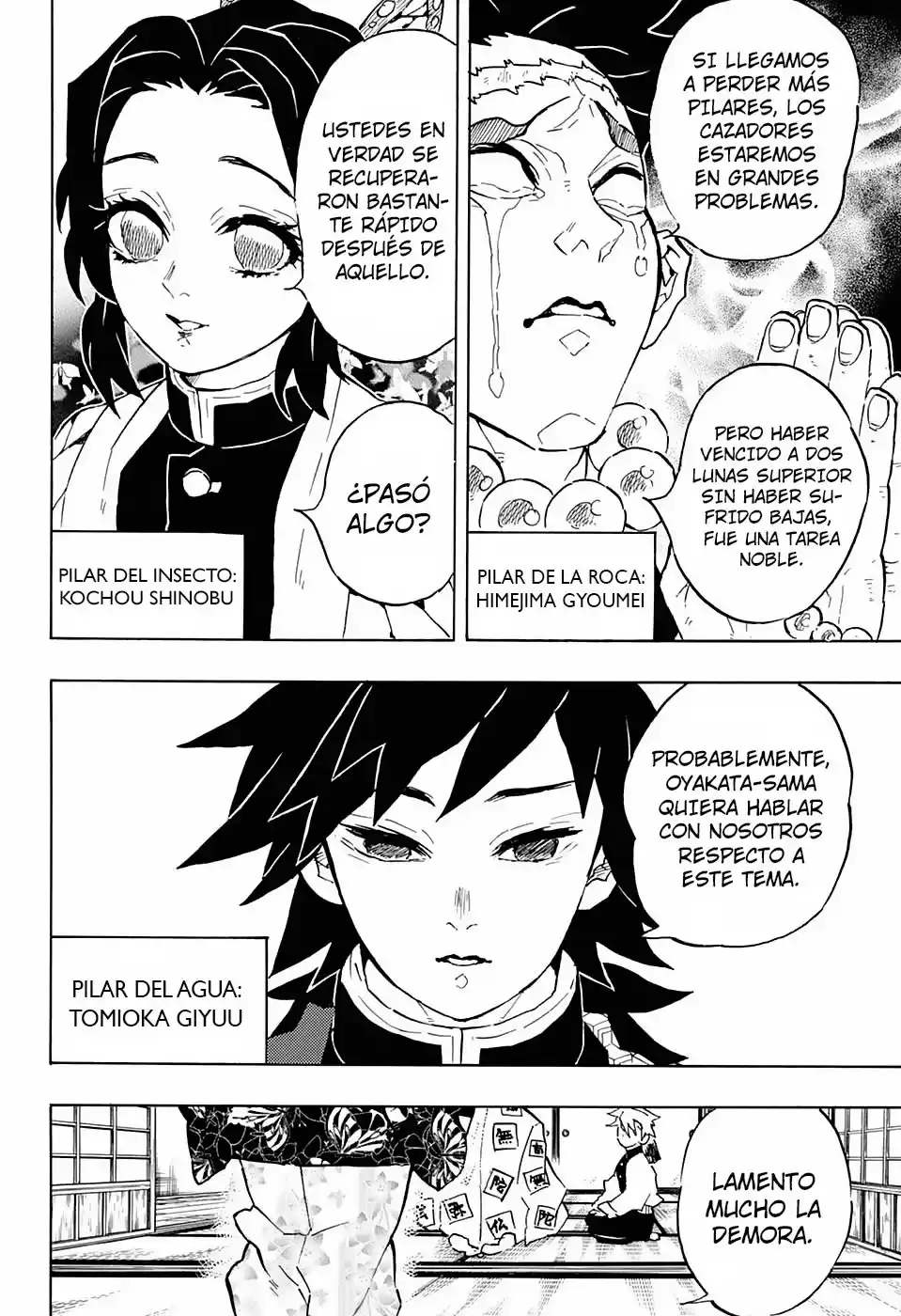 Demon Slayer: Kimetsu no Yaiba Capitulo 128: Por favor, informanos. página 11