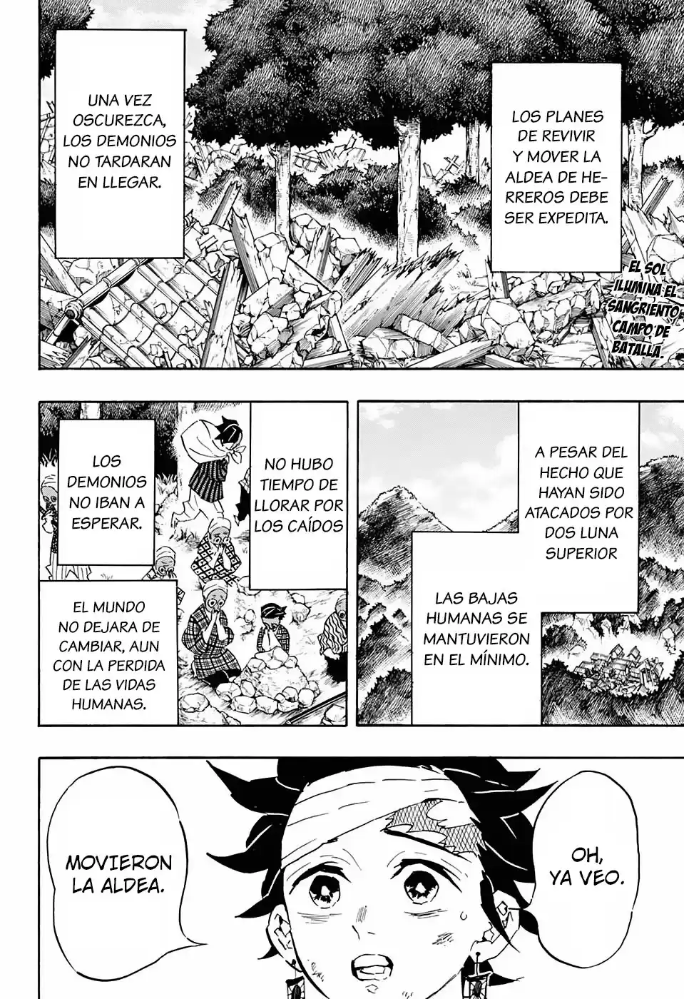 Demon Slayer: Kimetsu no Yaiba Capitulo 128: Por favor, informanos. página 3