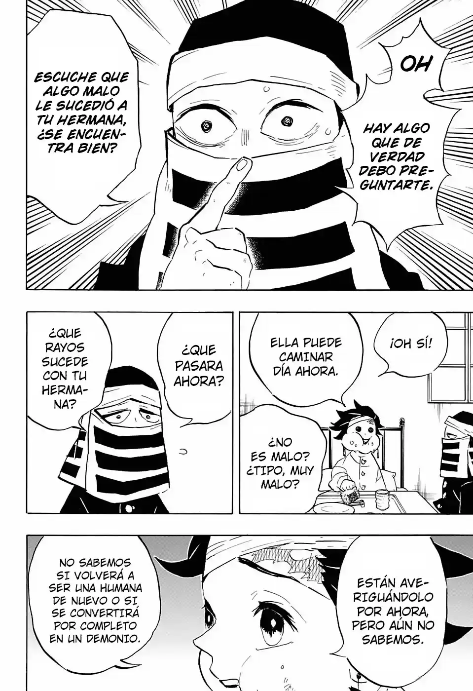 Demon Slayer: Kimetsu no Yaiba Capitulo 128: Por favor, informanos. página 5