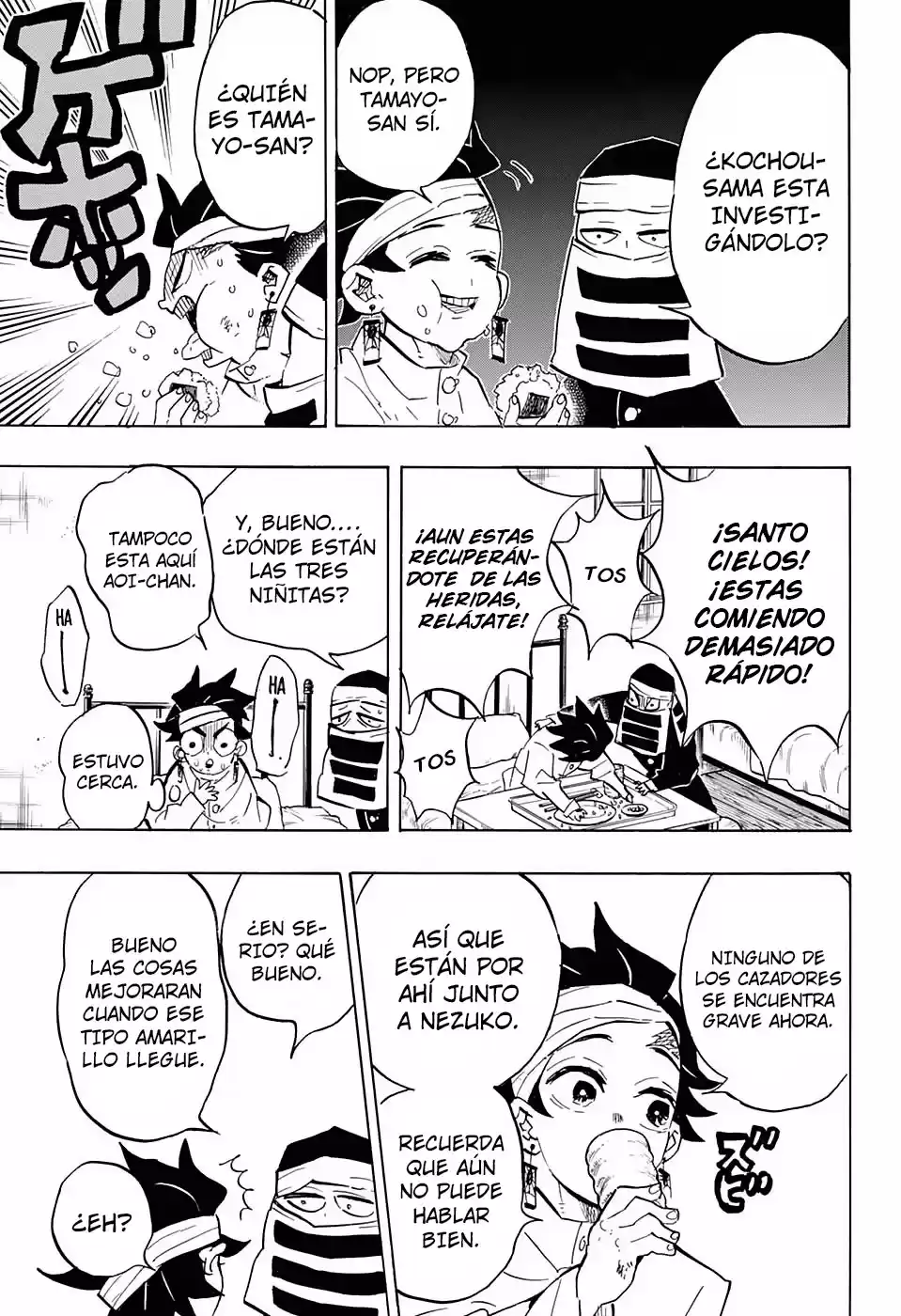 Demon Slayer: Kimetsu no Yaiba Capitulo 128: Por favor, informanos. página 6