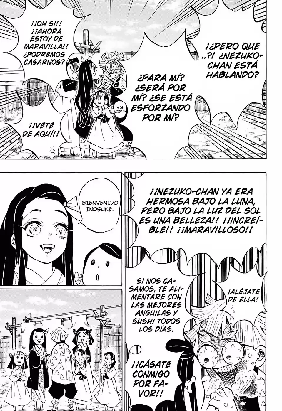 Demon Slayer: Kimetsu no Yaiba Capitulo 128: Por favor, informanos. página 8