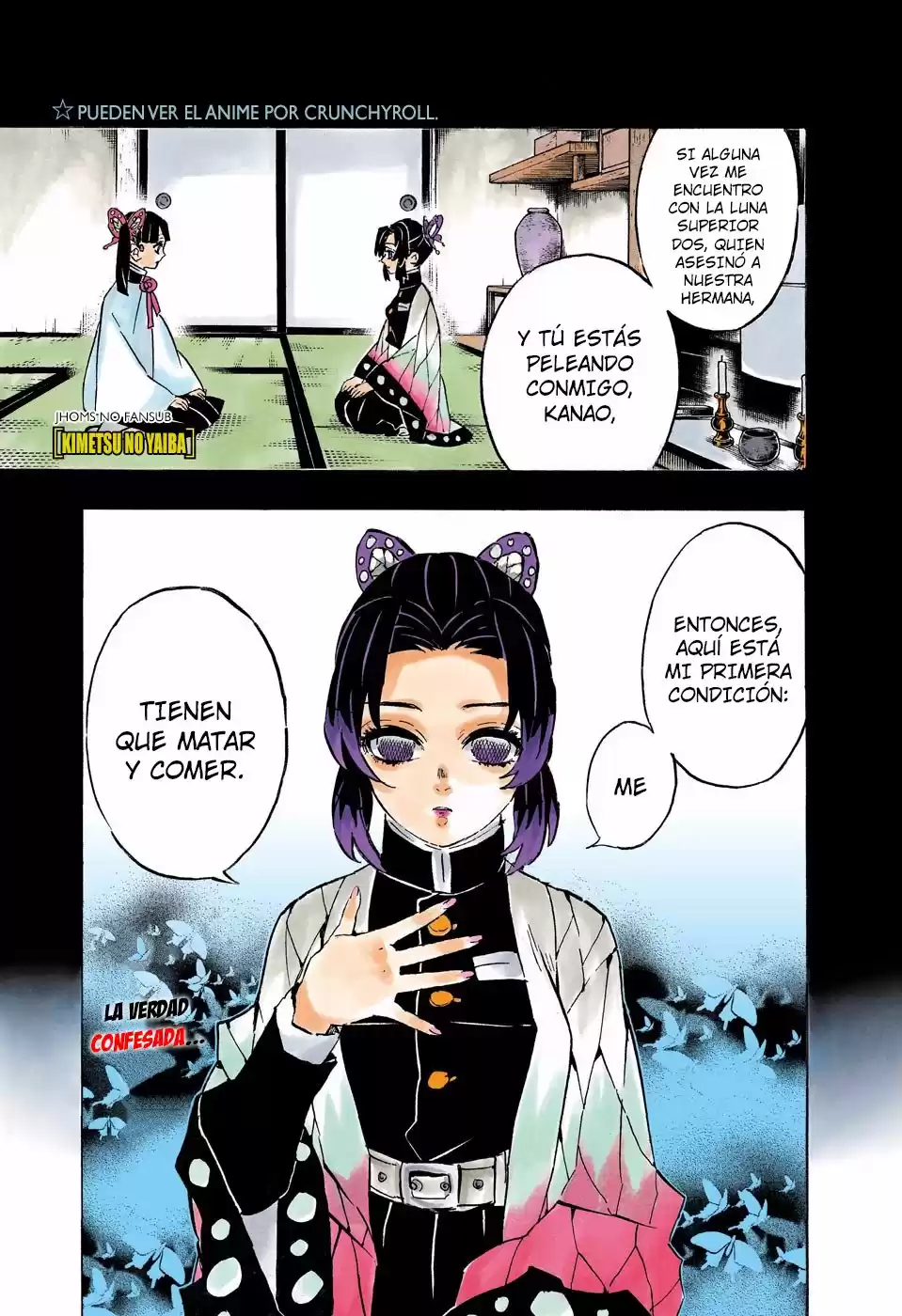 Demon Slayer: Kimetsu no Yaiba Capitulo 162: Tres Estrellas Victoriosas. página 3