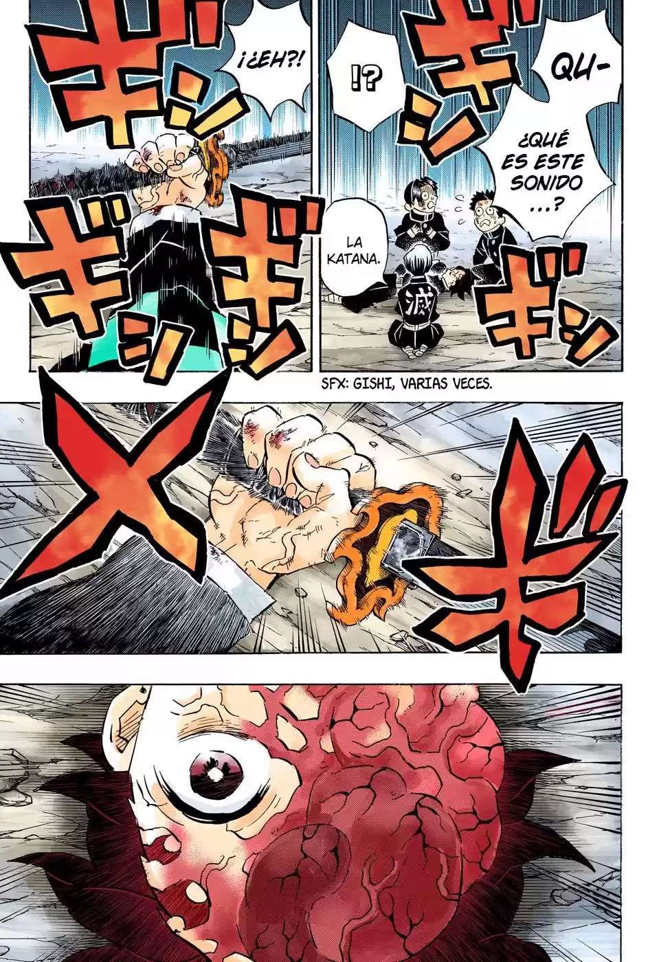 Demon Slayer: Kimetsu no Yaiba Capitulo 191.5: ¿Quién es el demonio ahora? (COLOR) página 6