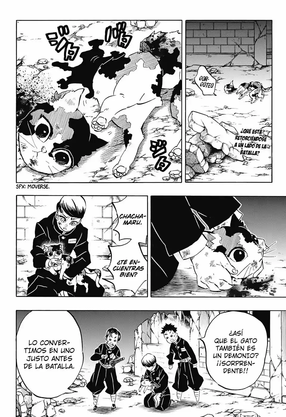 Demon Slayer: Kimetsu no Yaiba Capitulo 194: Heridas Incandescentes. página 3