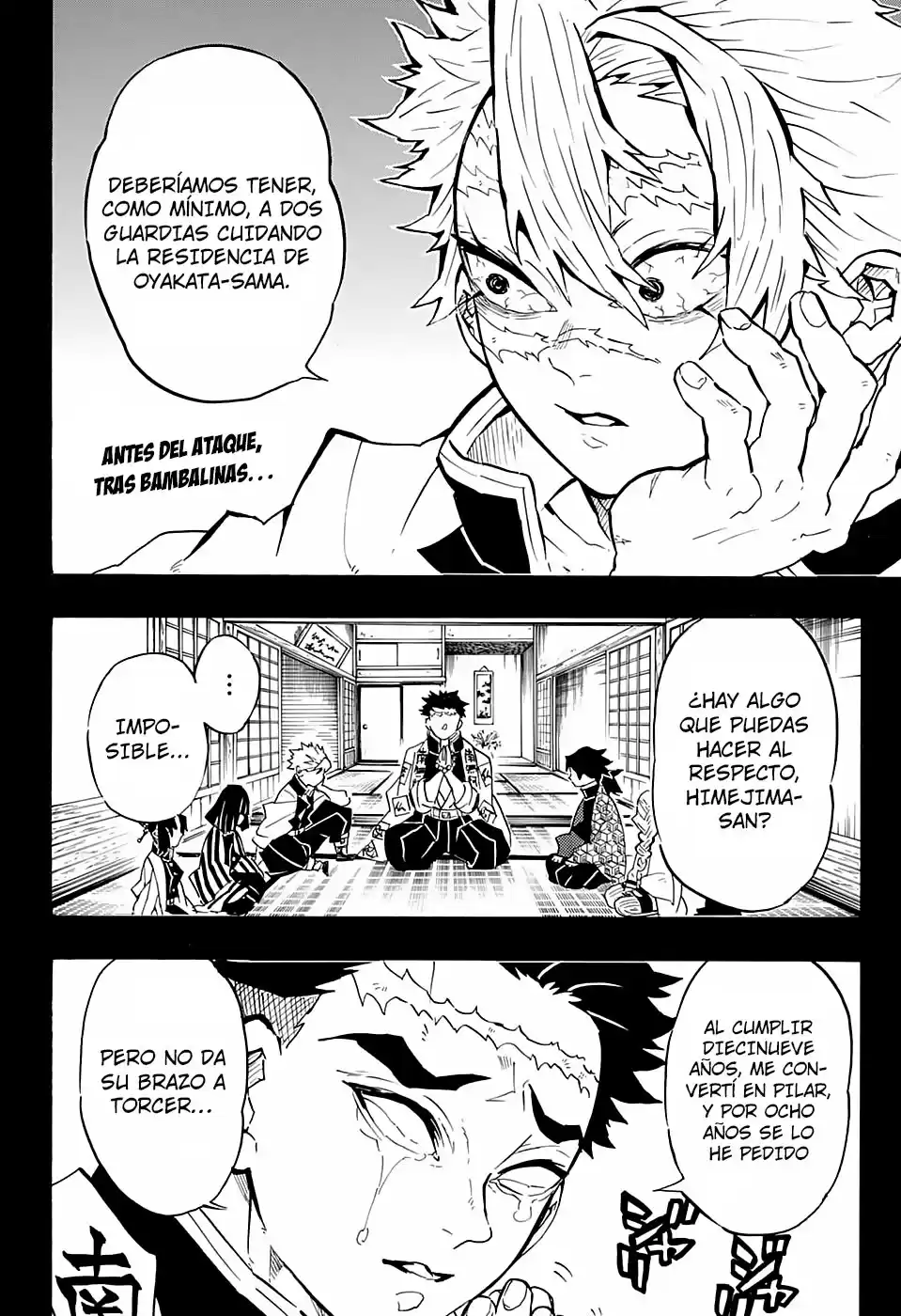 Demon Slayer: Kimetsu no Yaiba Capitulo 138: Giro inesperado página 3