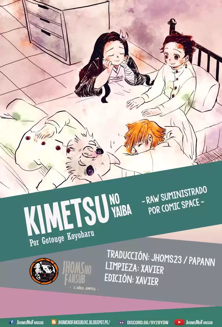 Demon Slayer: Kimetsu no Yaiba Capitulo 204: Un mundo sin Demonios. página 1