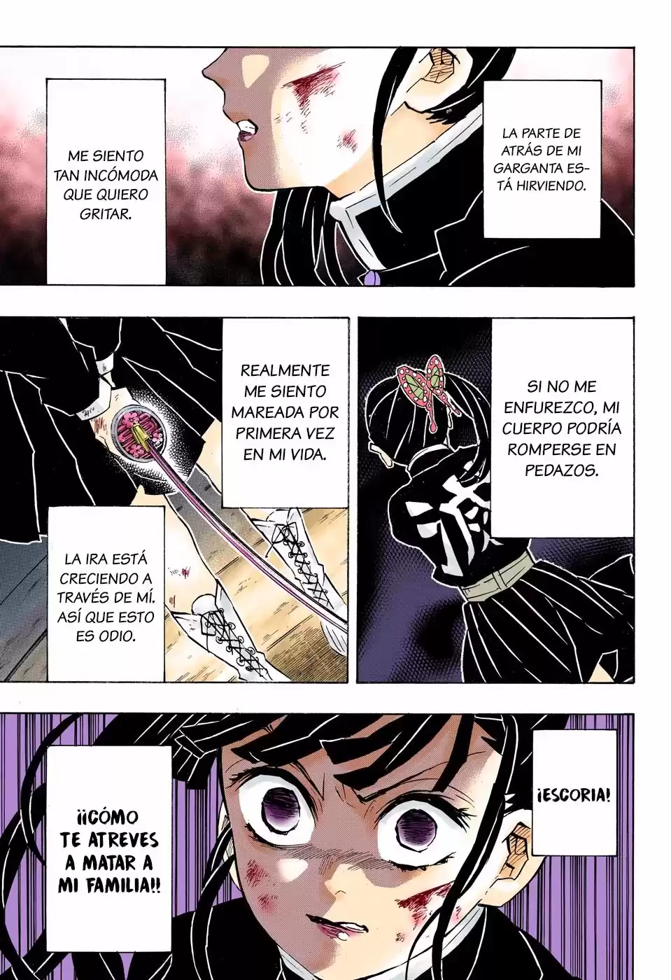 Demon Slayer: Kimetsu no Yaiba Capitulo 158.5: Absurdo (color). página 4