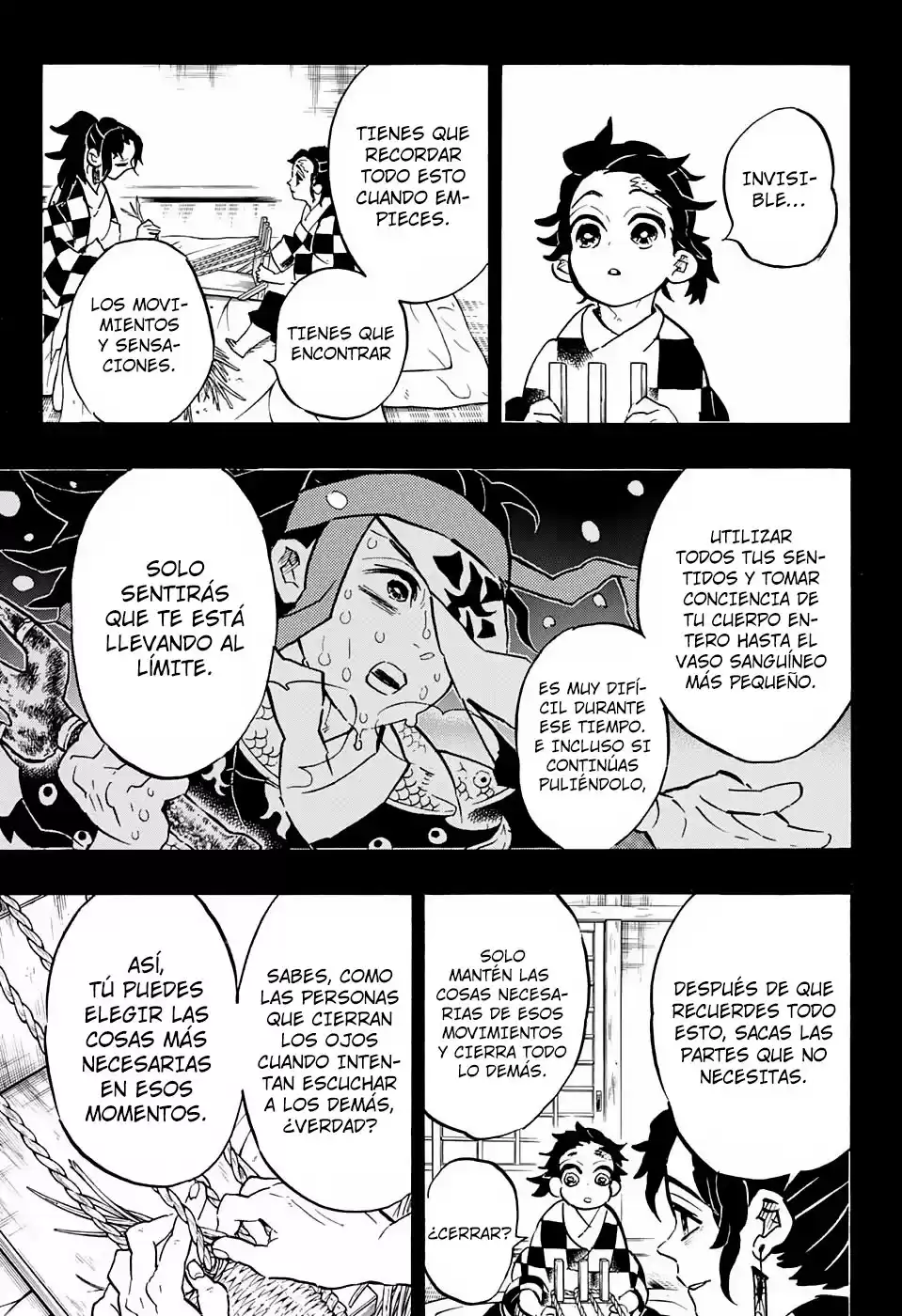 Demon Slayer: Kimetsu no Yaiba Capitulo 151: Suena una campana en una noche nevada iluminada por la luna. página 6