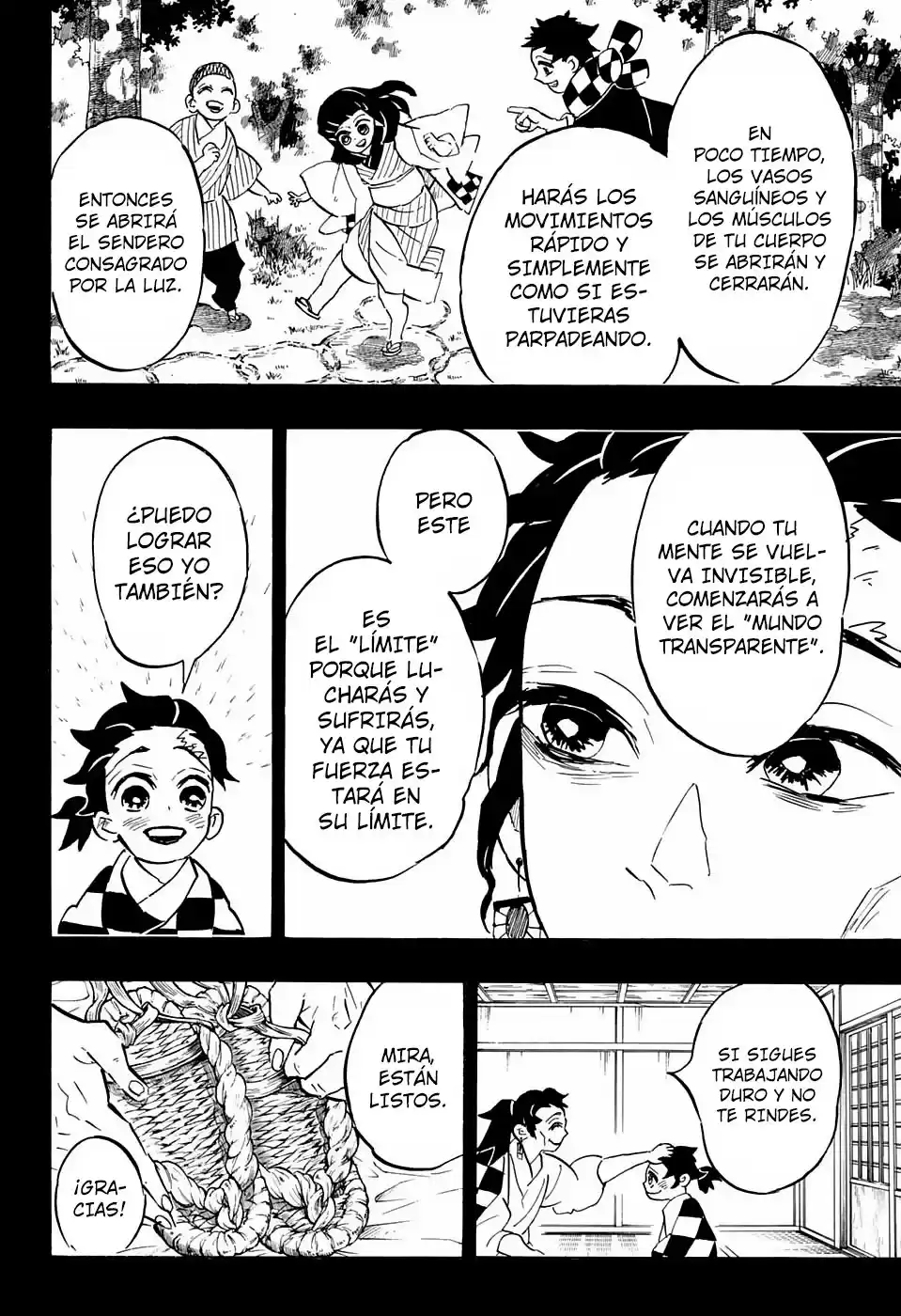 Demon Slayer: Kimetsu no Yaiba Capitulo 151: Suena una campana en una noche nevada iluminada por la luna. página 7