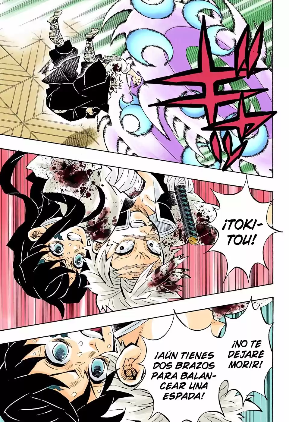 Demon Slayer: Kimetsu no Yaiba Capitulo 172.5: El potencial de los débiles (COLOR). página 14