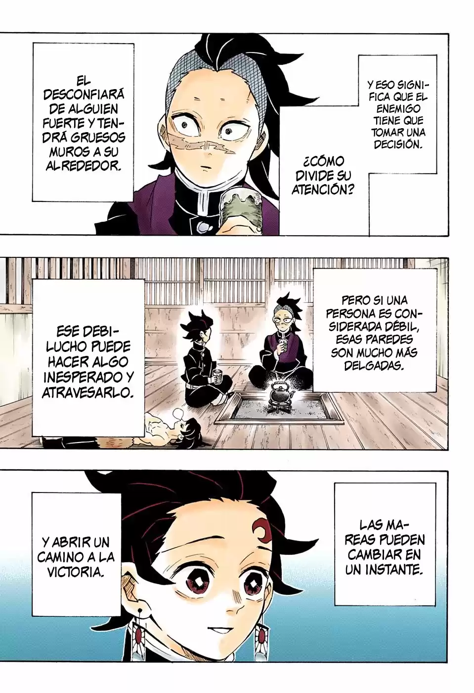 Demon Slayer: Kimetsu no Yaiba Capitulo 172.5: El potencial de los débiles (COLOR). página 18