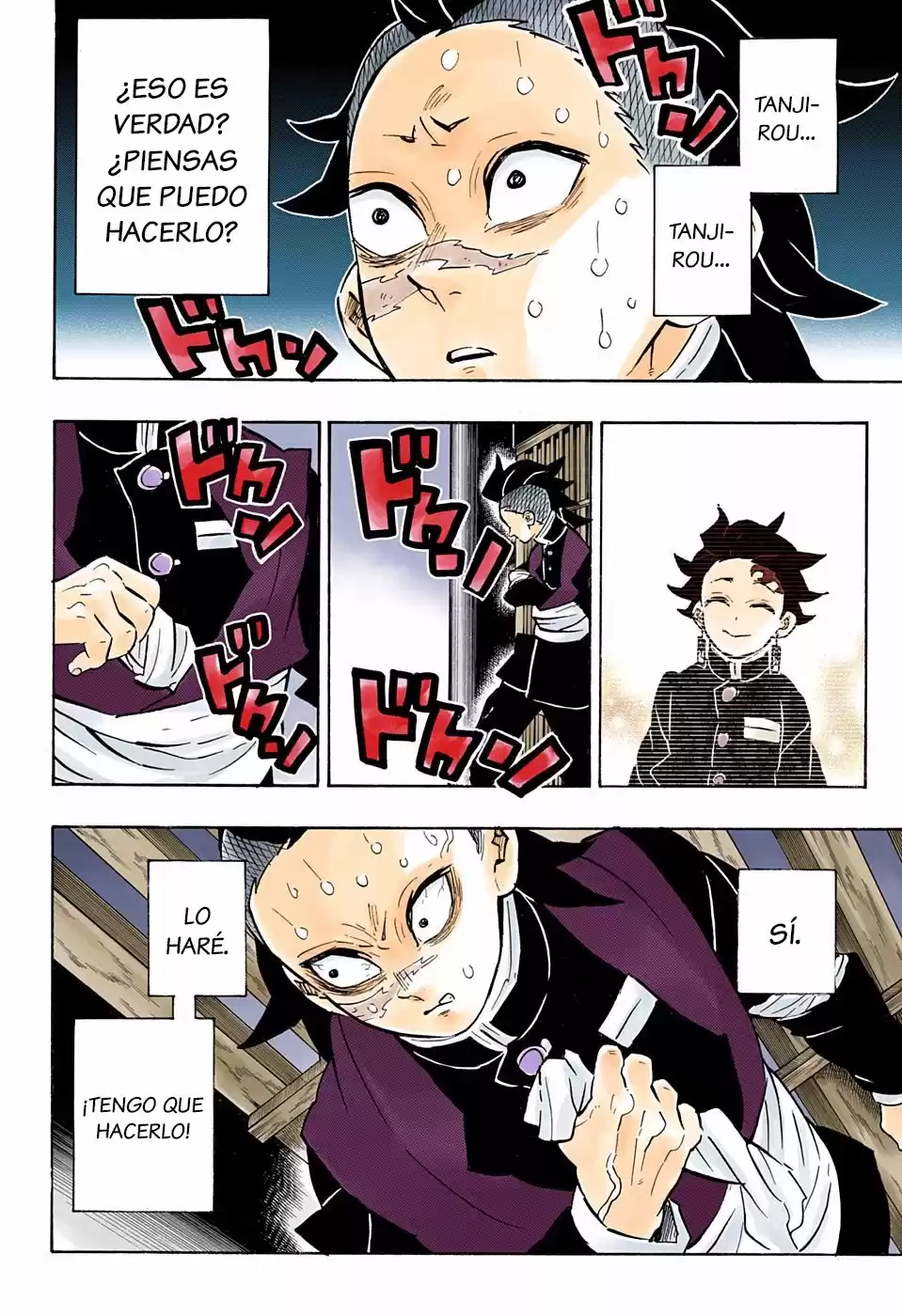 Demon Slayer: Kimetsu no Yaiba Capitulo 172.5: El potencial de los débiles (COLOR). página 19