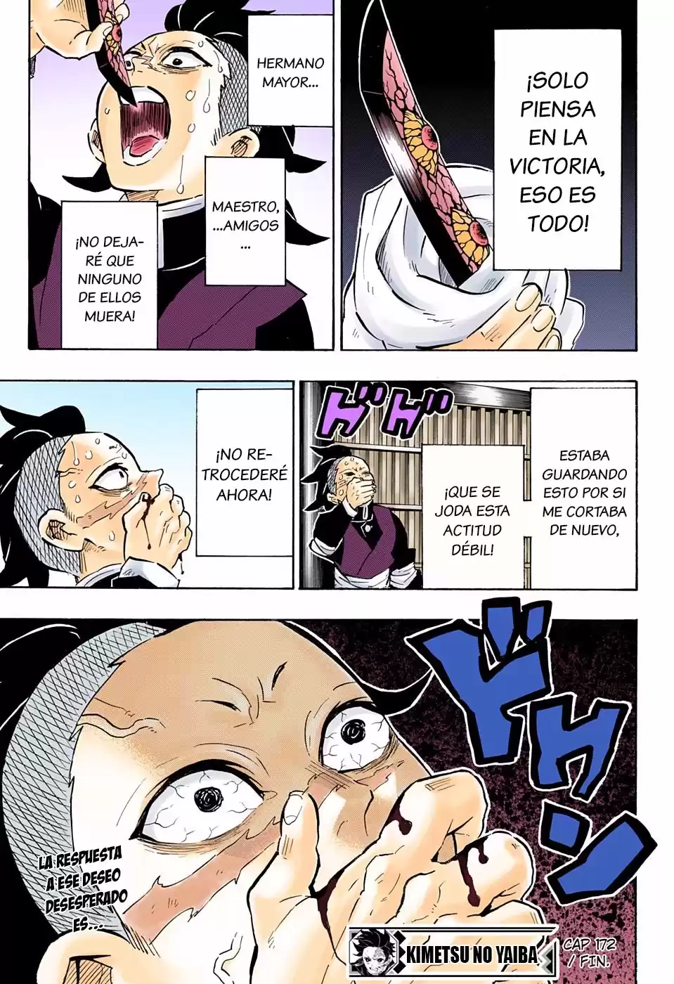 Demon Slayer: Kimetsu no Yaiba Capitulo 172.5: El potencial de los débiles (COLOR). página 20