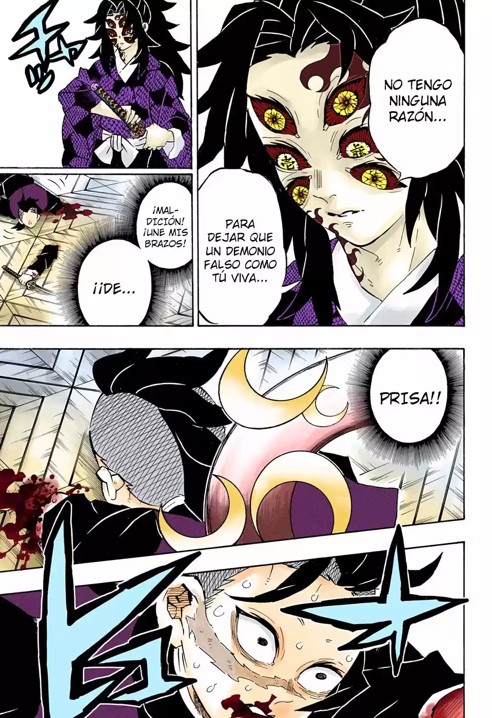 Demon Slayer: Kimetsu no Yaiba Capitulo 166.5: Sentimientos Verdaderos (COLOR). página 10