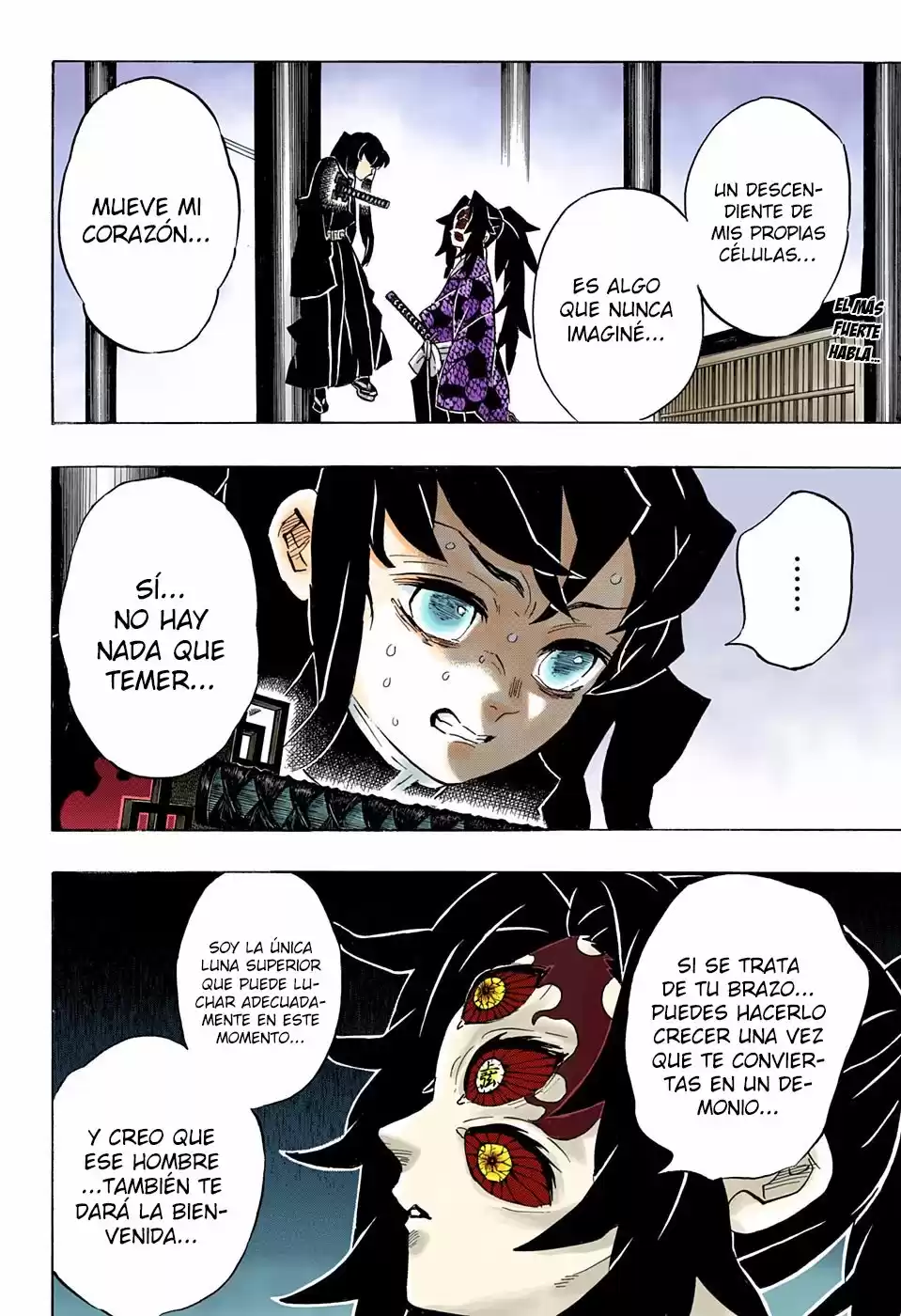 Demon Slayer: Kimetsu no Yaiba Capitulo 166.5: Sentimientos Verdaderos (COLOR). página 3